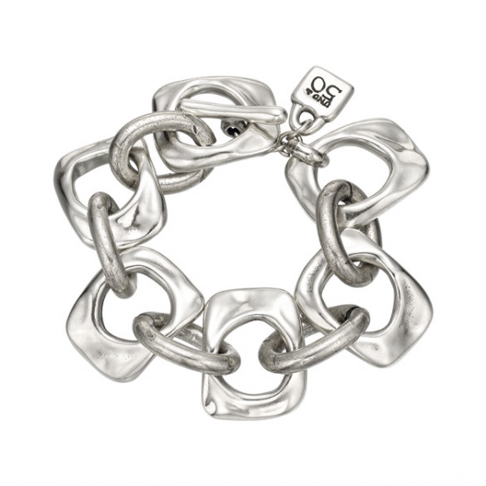 💵SOLD!💵 Silver bracelet by Uno de 50